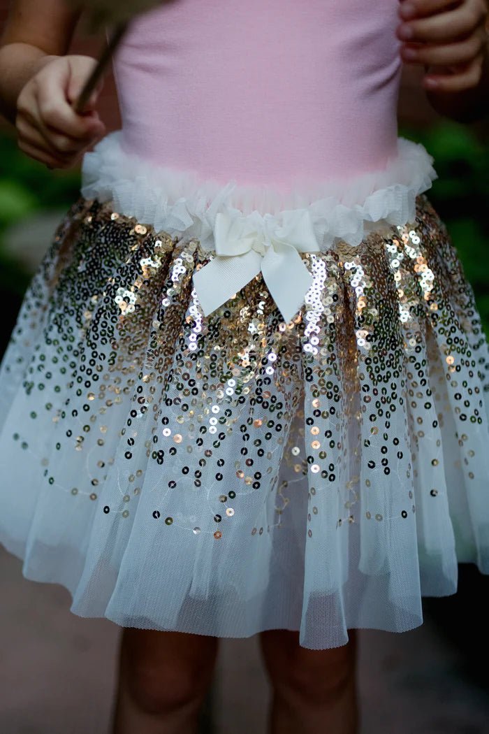GREAT PRETENDERS | GRACIOUS GOLD SEQUINS SKIRT, WINGS & WAND SET - SIZE 4-6 *PRE-ORDER* by GREAT PRETENDERS - The Playful Collective