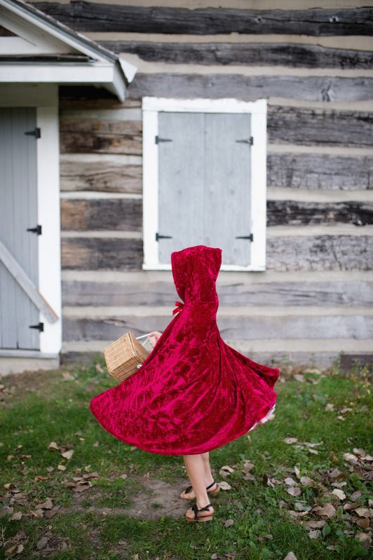 GREAT PRETENDERS | LITTLE RED RIDING HOOD CAPE - SIZE 3-4 *PRE-ORDER* by GREAT PRETENDERS - The Playful Collective