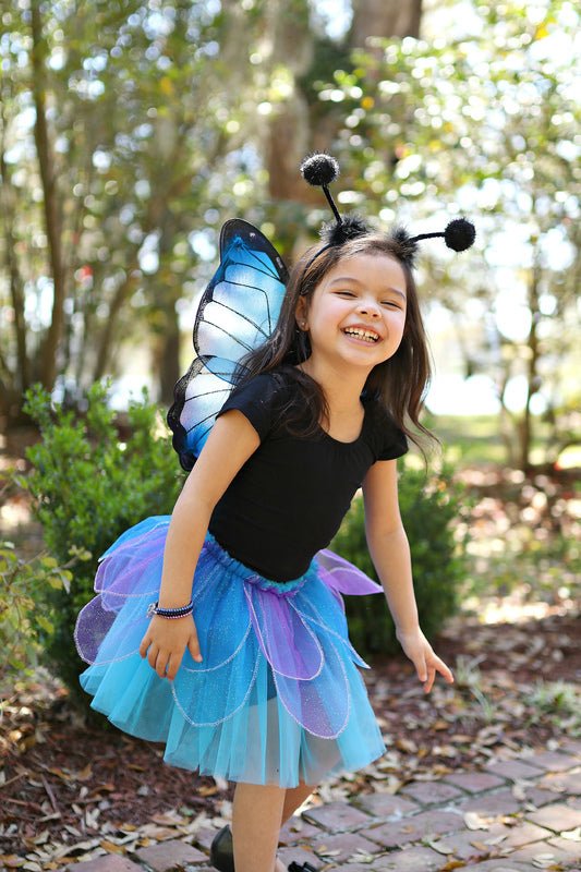 GREAT PRETENDERS | MIDNIGHT BUTTERFLY TUTU WITH WINGS & HEADBAND - SIZE 4-6 by GREAT PRETENDERS - The Playful Collective