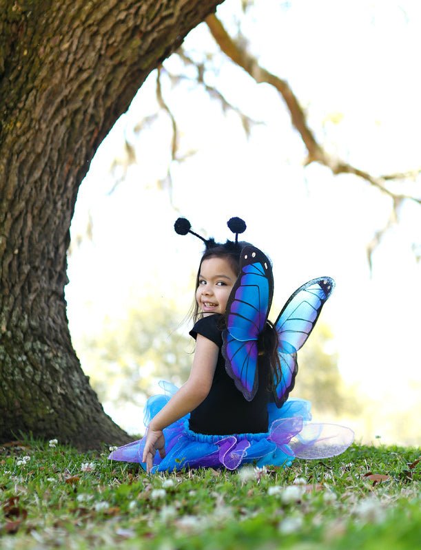 GREAT PRETENDERS | MIDNIGHT BUTTERFLY TUTU WITH WINGS & HEADBAND - SIZE 4-6 by GREAT PRETENDERS - The Playful Collective