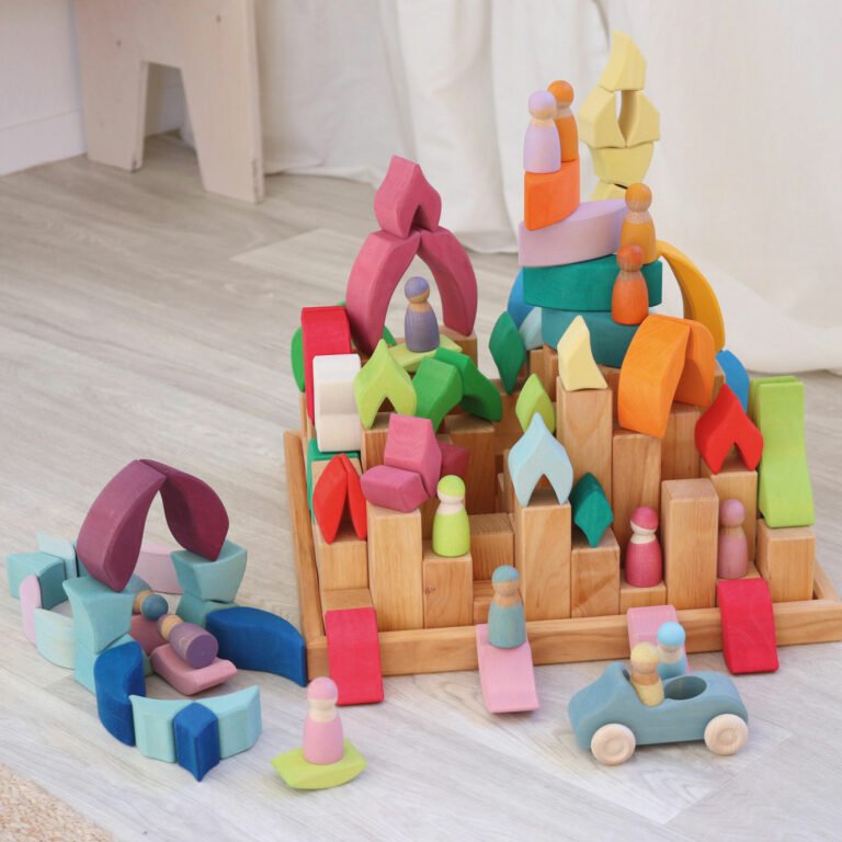 GRIMM'S | BUILDING SET LARA by GRIMM'S WOODEN TOYS - The Playful Collective