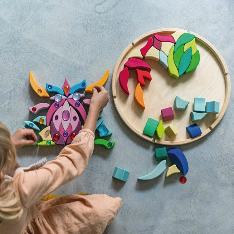 GRIMM'S | BUILDING SET LARA by GRIMM'S WOODEN TOYS - The Playful Collective