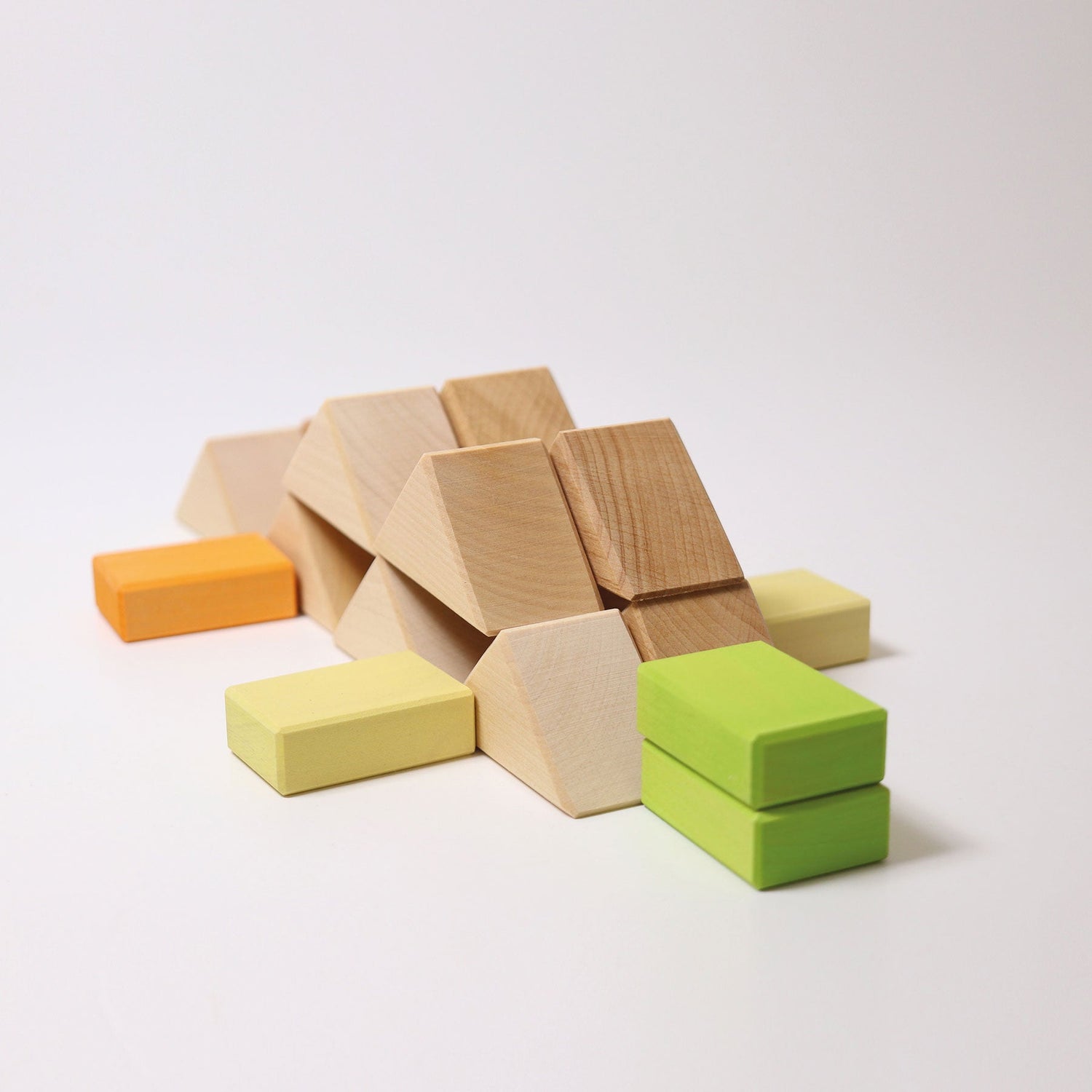 GRIMM'S | BUILDING SET PASTEL DUO by GRIMM'S WOODEN TOYS - The Playful Collective