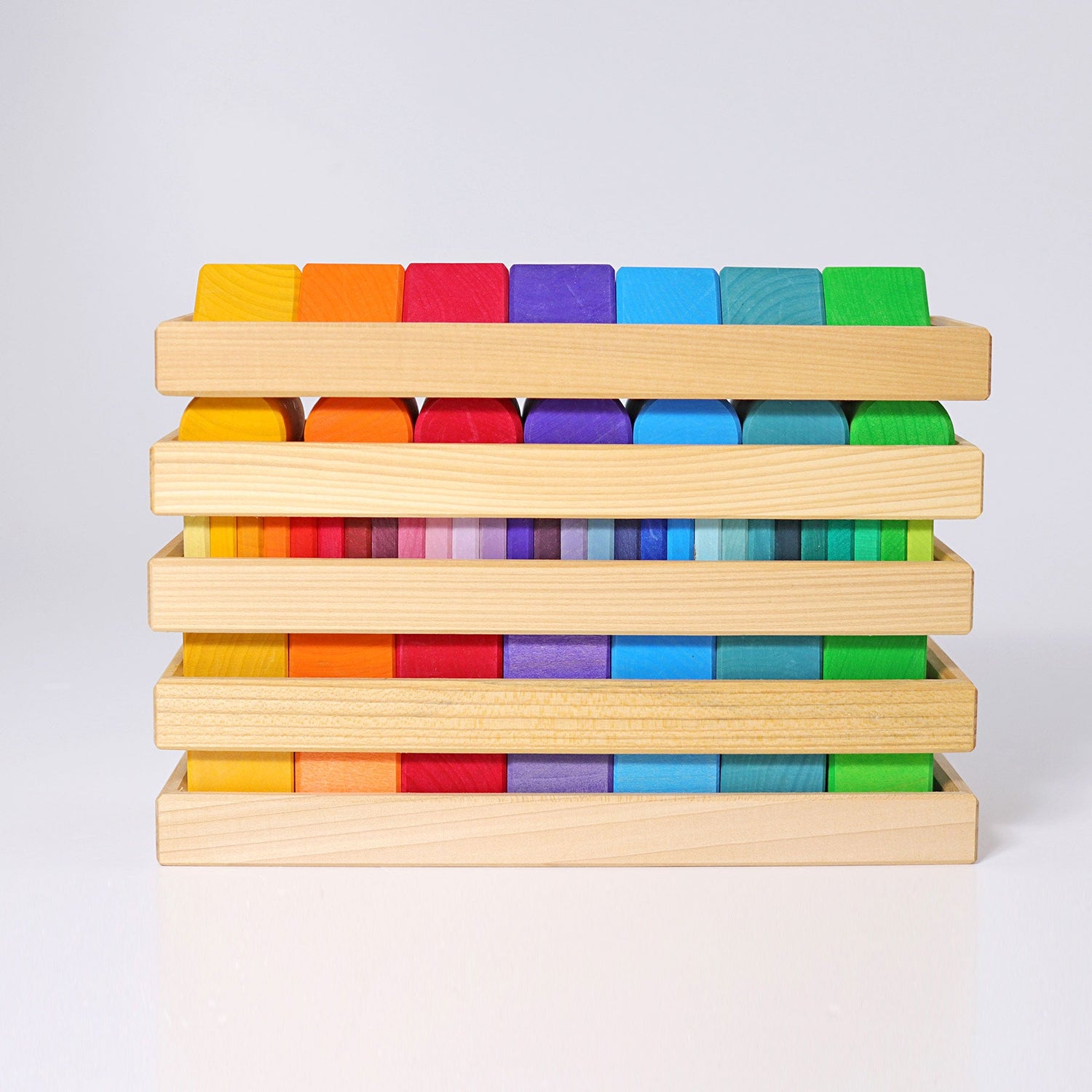 GRIMM'S | BUILDING SET SHAPES & COLOURS by GRIMM'S WOODEN TOYS - The Playful Collective