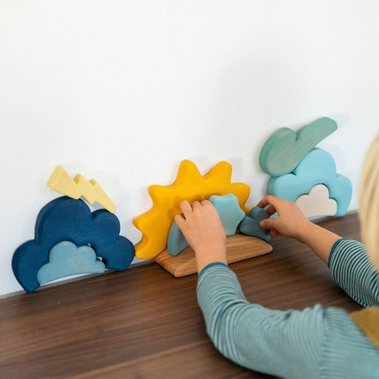 GRIMM'S | BUILDING SET WEATHER by GRIMM'S WOODEN TOYS - The Playful Collective