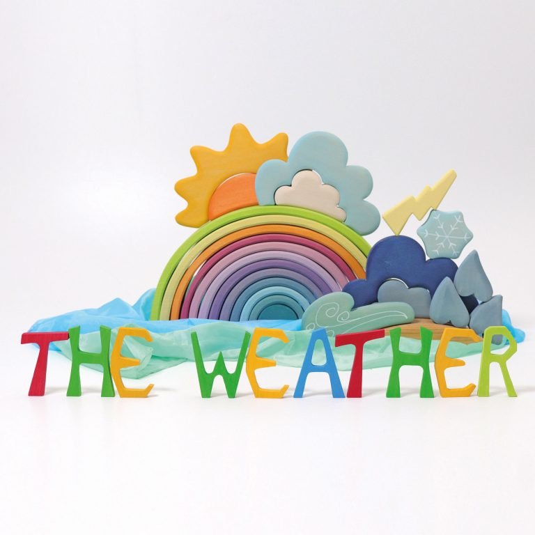 GRIMM'S | BUILDING SET WEATHER by GRIMM'S WOODEN TOYS - The Playful Collective