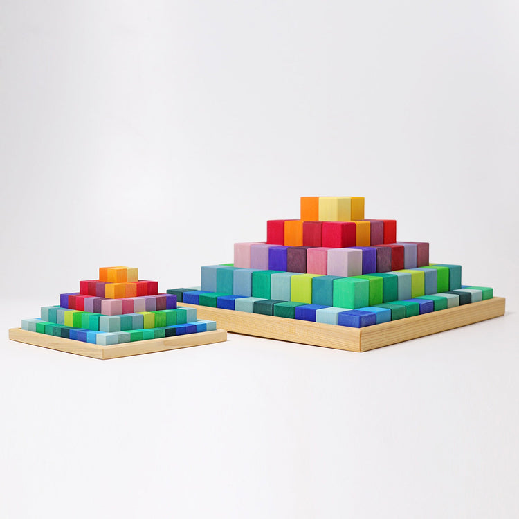 GRIMM'S | LARGE STEPPED PYRAMID by GRIMM'S WOODEN TOYS - The Playful Collective