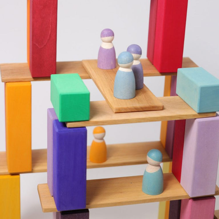 GRIMM'S | LARGE STEPPED PYRAMID by GRIMM'S WOODEN TOYS - The Playful Collective