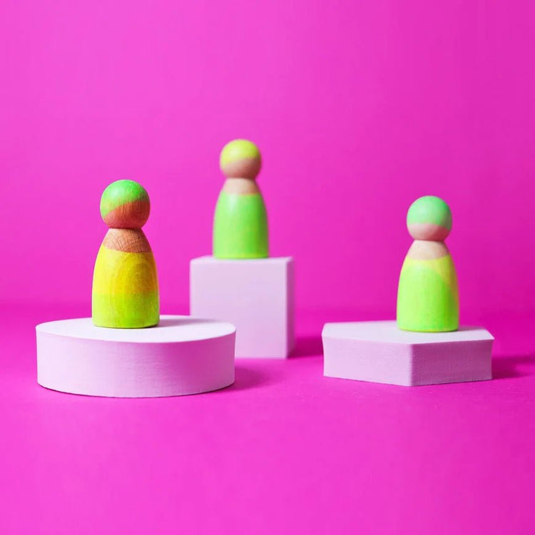 GRIMM'S | NEON FRIENDS - GREEN (2023) *COMING SOON* by GRIMM'S WOODEN TOYS - The Playful Collective