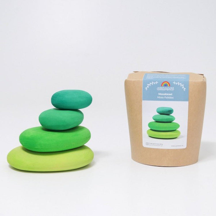 GRIMM'S | PEBBLES - MOSS by GRIMM'S WOODEN TOYS - The Playful Collective