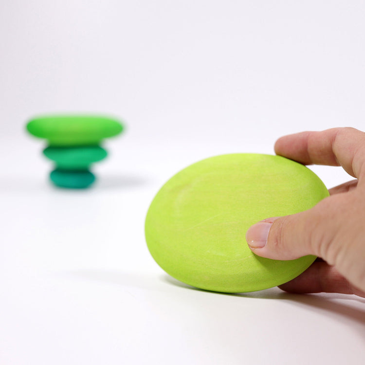 GRIMM'S | PEBBLES - MOSS by GRIMM'S WOODEN TOYS - The Playful Collective