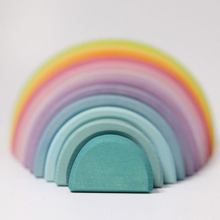 GRIMM'S | RAINBOW LARGE - PASTEL by GRIMM'S WOODEN TOYS - The Playful Collective