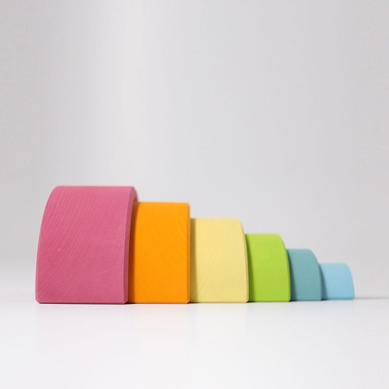 GRIMM'S | RAINBOW MEDIUM - PASTEL by GRIMM'S WOODEN TOYS - The Playful Collective