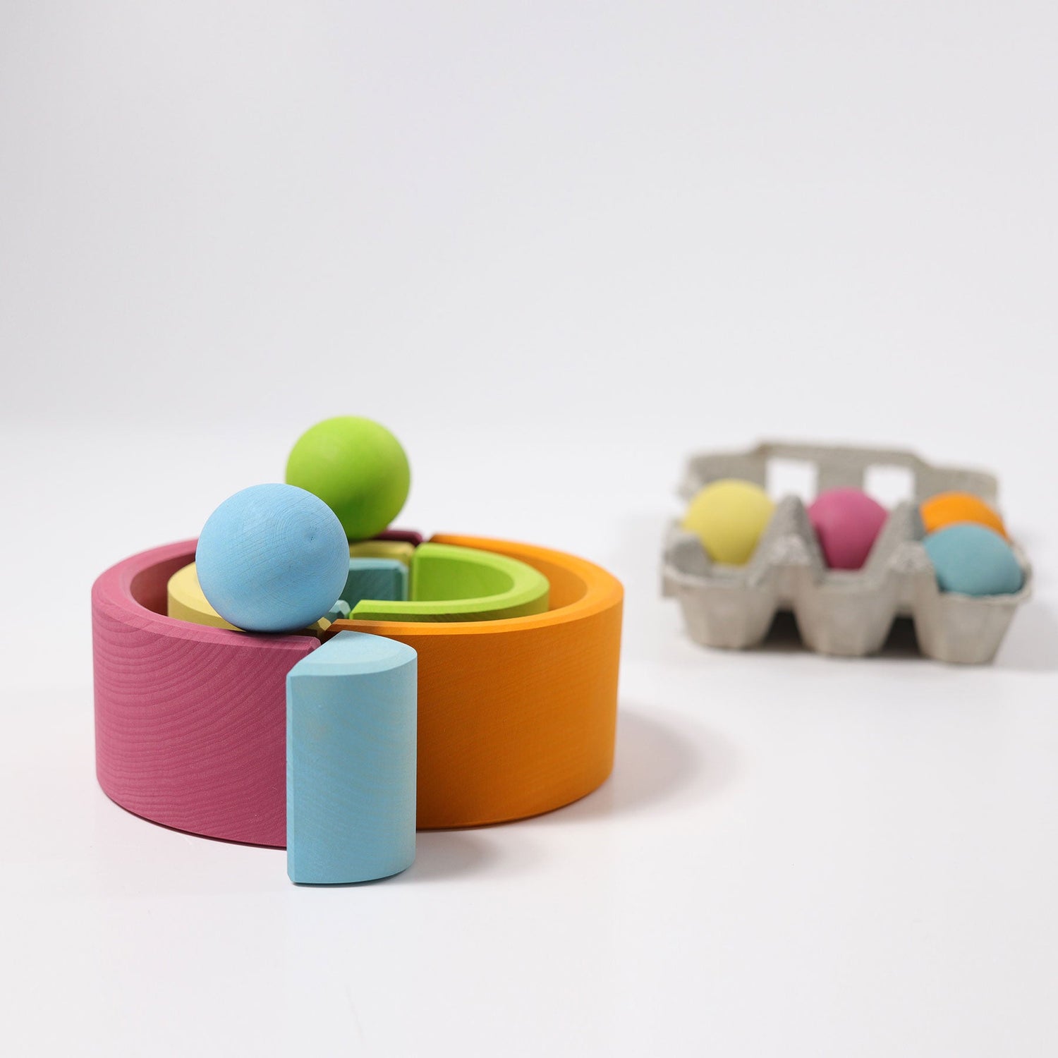 GRIMM'S | RAINBOW MEDIUM - PASTEL by GRIMM'S WOODEN TOYS - The Playful Collective