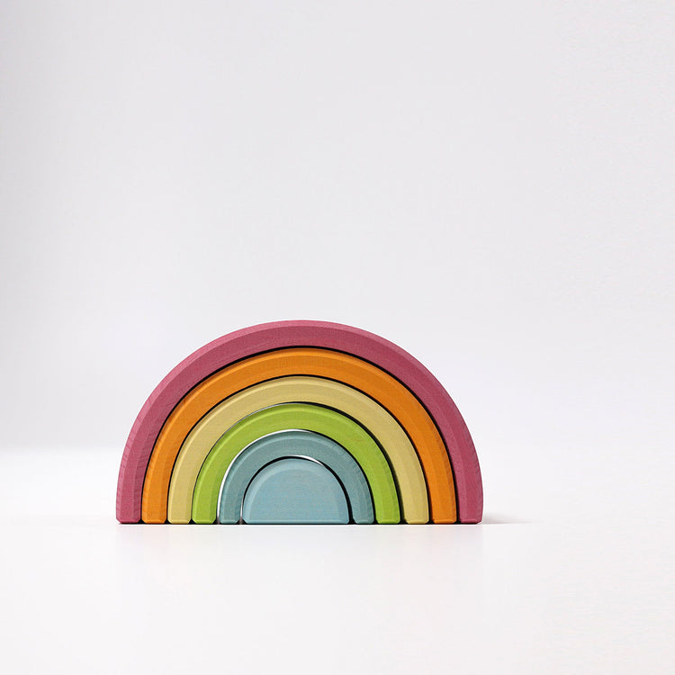 GRIMM'S | RAINBOW MEDIUM - PASTEL by GRIMM'S WOODEN TOYS - The Playful Collective