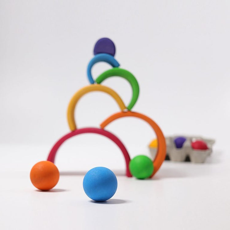 GRIMM'S | RAINBOW MEDIUM - RAINBOW by GRIMM'S WOODEN TOYS - The Playful Collective