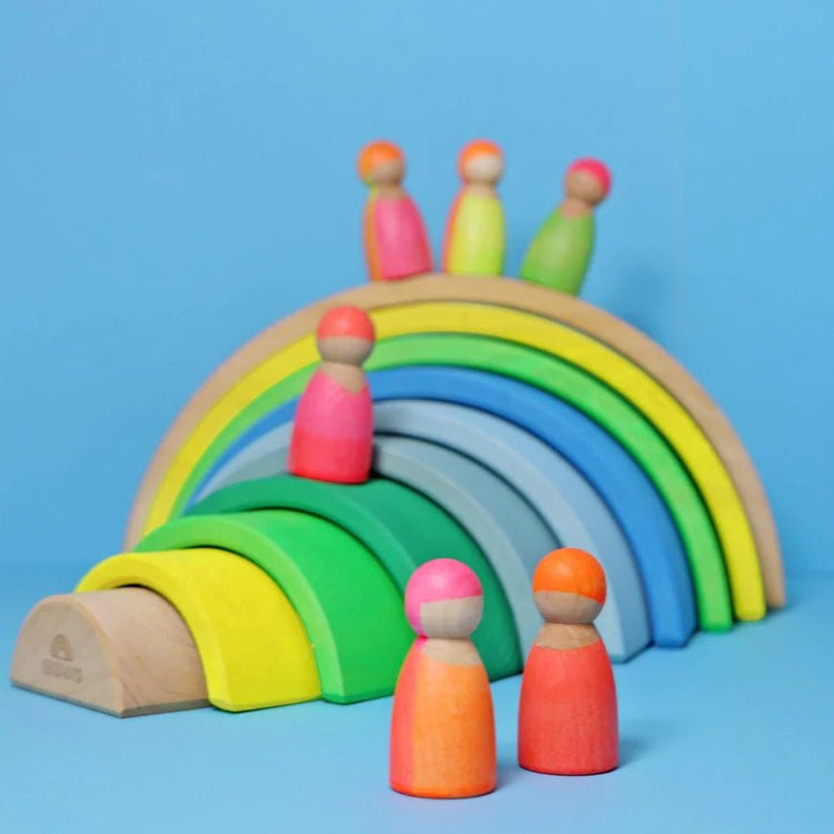 GRIMM'S | RAINBOW - NEON GREEN (2023) *COMING SOON* by GRIMM'S WOODEN TOYS - The Playful Collective