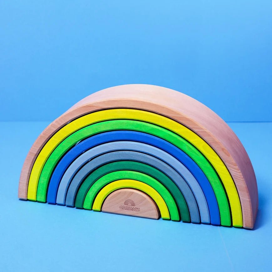 Grimm's Rainbow Neon Green (2023) by Grimm's Wooden Toys The