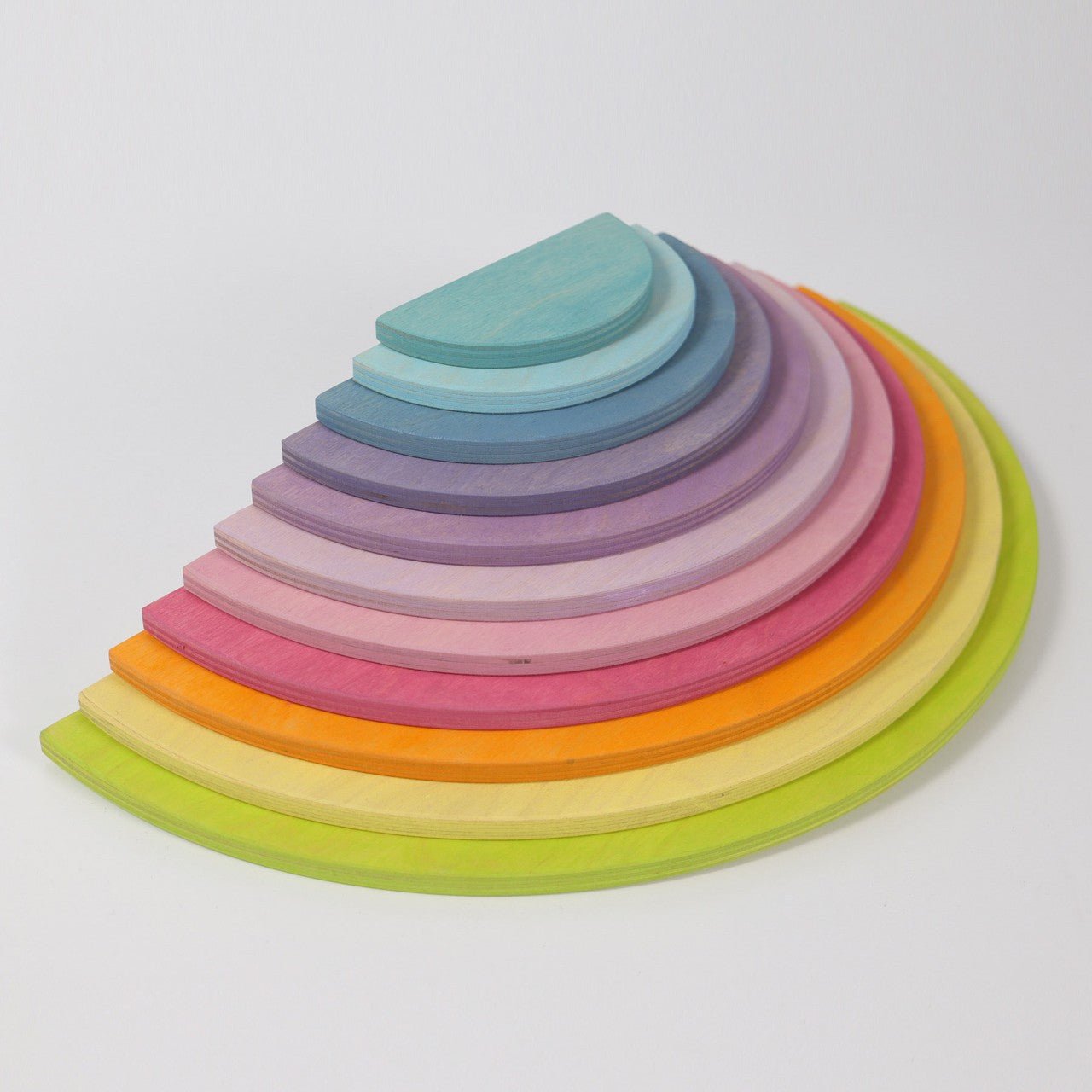 GRIMM'S | SEMI CIRCLES - PASTEL by GRIMM'S WOODEN TOYS - The Playful Collective