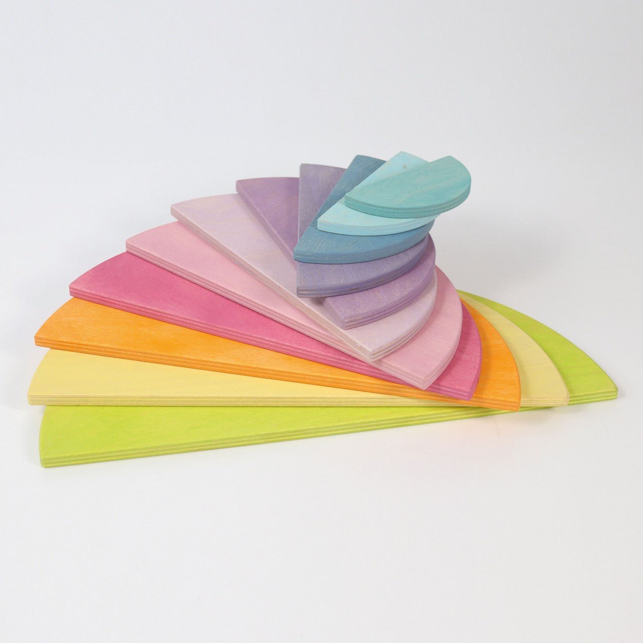 GRIMM'S | SEMI CIRCLES - PASTEL by GRIMM'S WOODEN TOYS - The Playful Collective