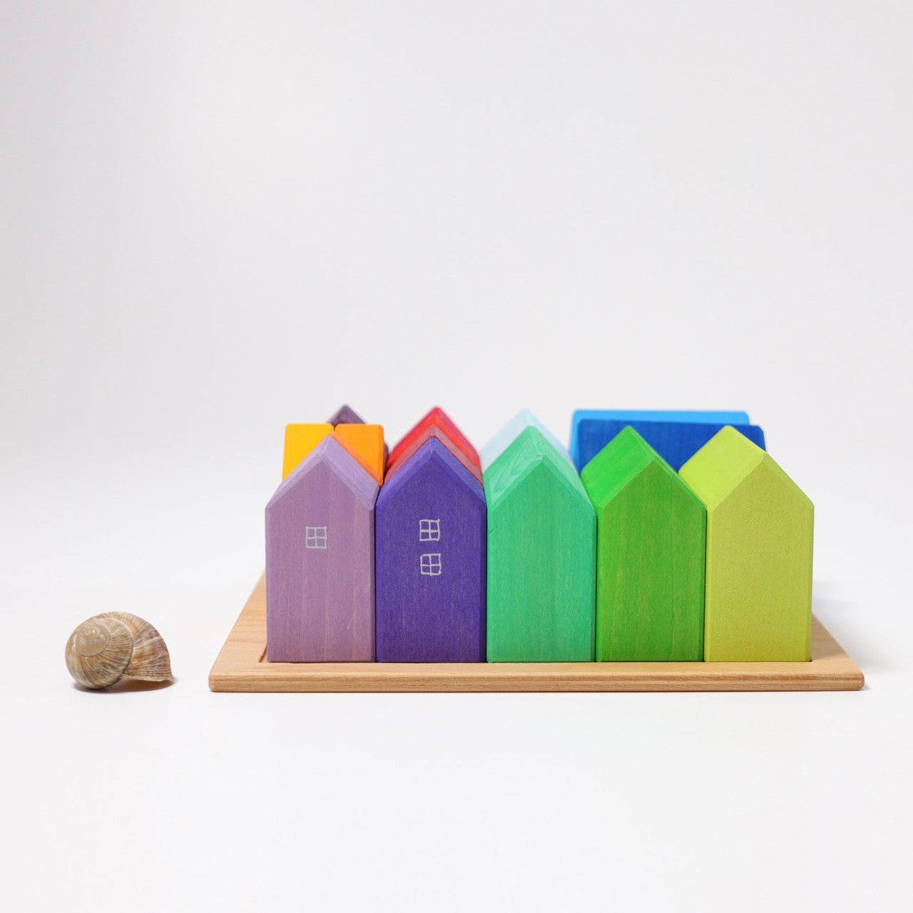 GRIMM'S | SMALL WOODEN HOUSES by GRIMM'S WOODEN TOYS - The Playful Collective