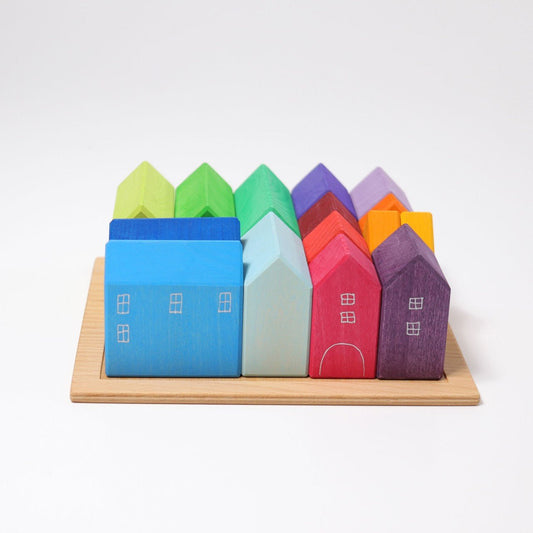 GRIMM'S | SMALL WOODEN HOUSES by GRIMM'S WOODEN TOYS - The Playful Collective