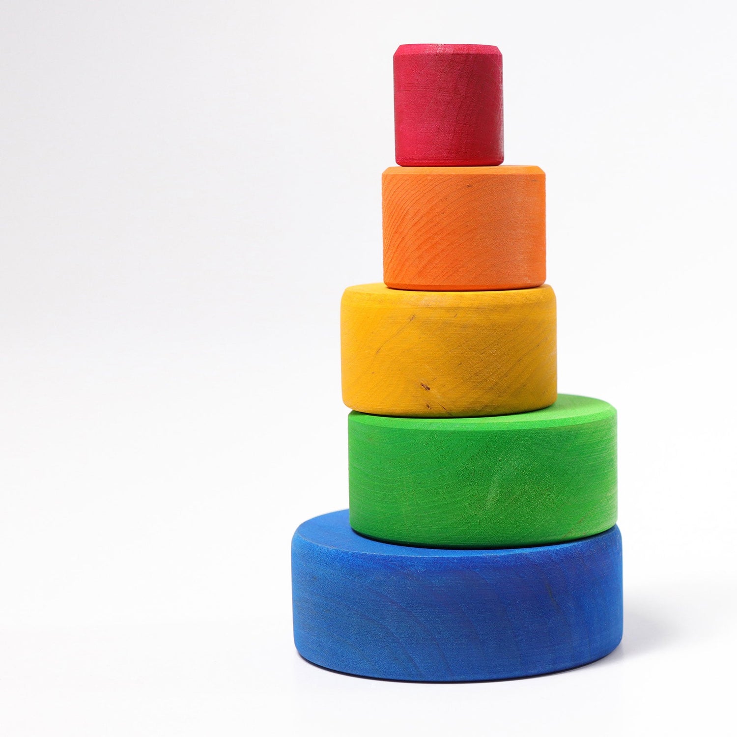 GRIMM'S | STACKING BOWLS - BLUE by GRIMM'S WOODEN TOYS - The Playful Collective