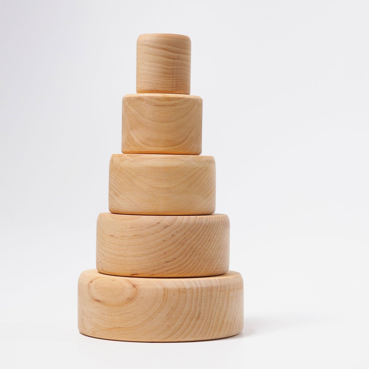 Wooden hot sale stacking bowls