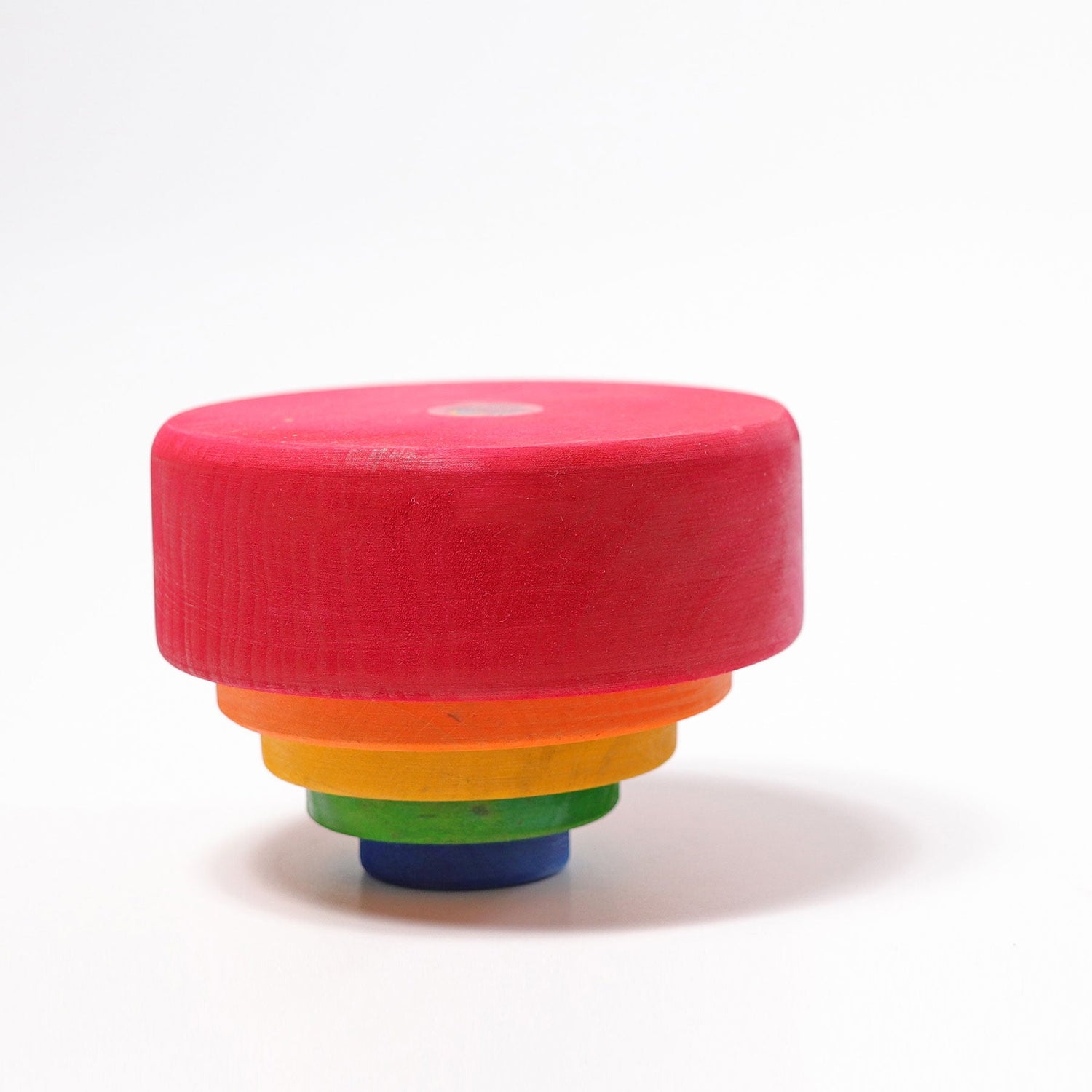 GRIMM'S | STACKING BOWLS - RED by GRIMM'S WOODEN TOYS - The Playful Collective