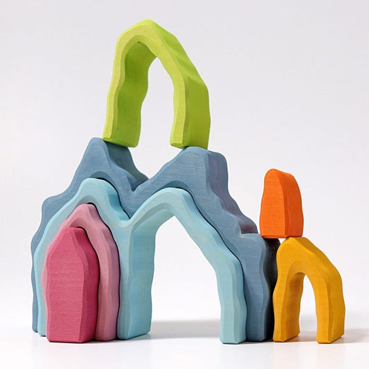 GRIMM'S | STACKING CAVE ARCH by GRIMM'S WOODEN TOYS - The Playful Collective