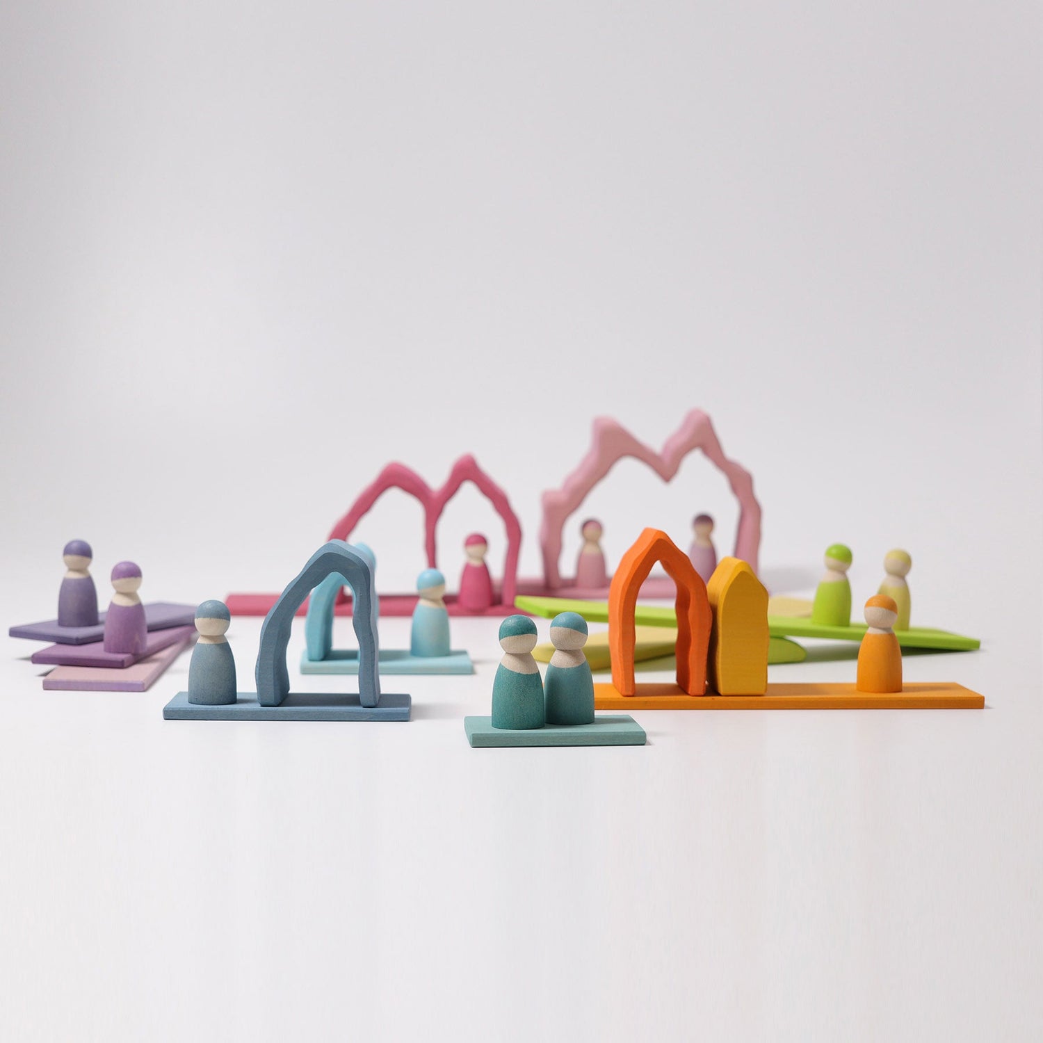 GRIMM'S | STACKING CORAL REEF by GRIMM'S WOODEN TOYS - The Playful Collective