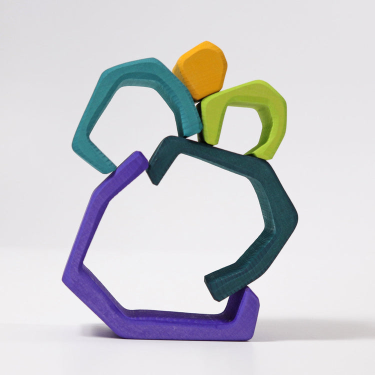 GRIMM'S | STACKING EARTH CAVE - LARGE by GRIMM'S WOODEN TOYS - The Playful Collective