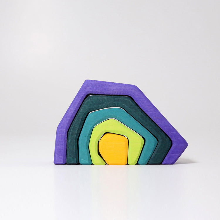 GRIMM'S | STACKING EARTH CAVE - LARGE by GRIMM'S WOODEN TOYS - The Playful Collective