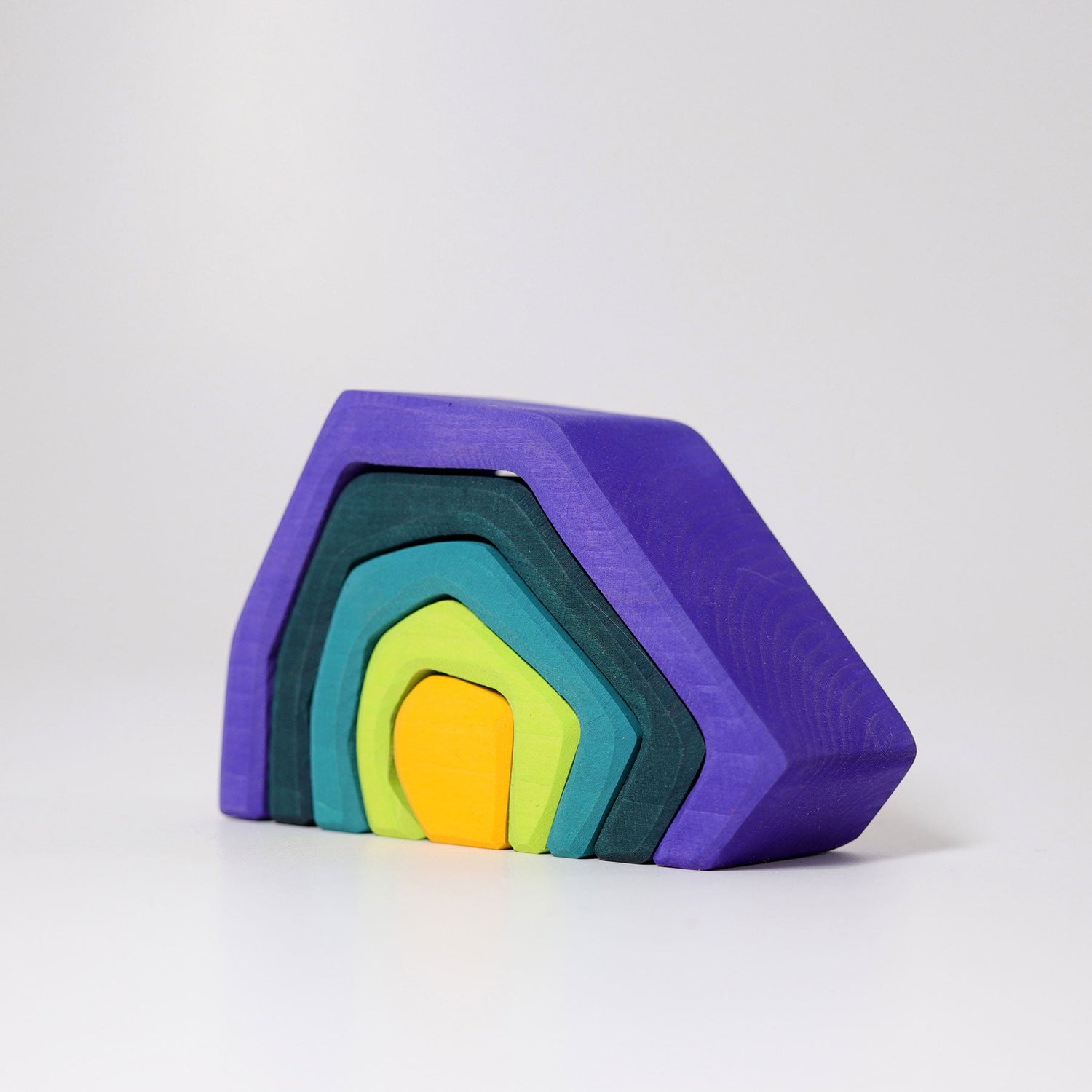 GRIMM'S | STACKING EARTH CAVE - LARGE by GRIMM'S WOODEN TOYS - The Playful Collective