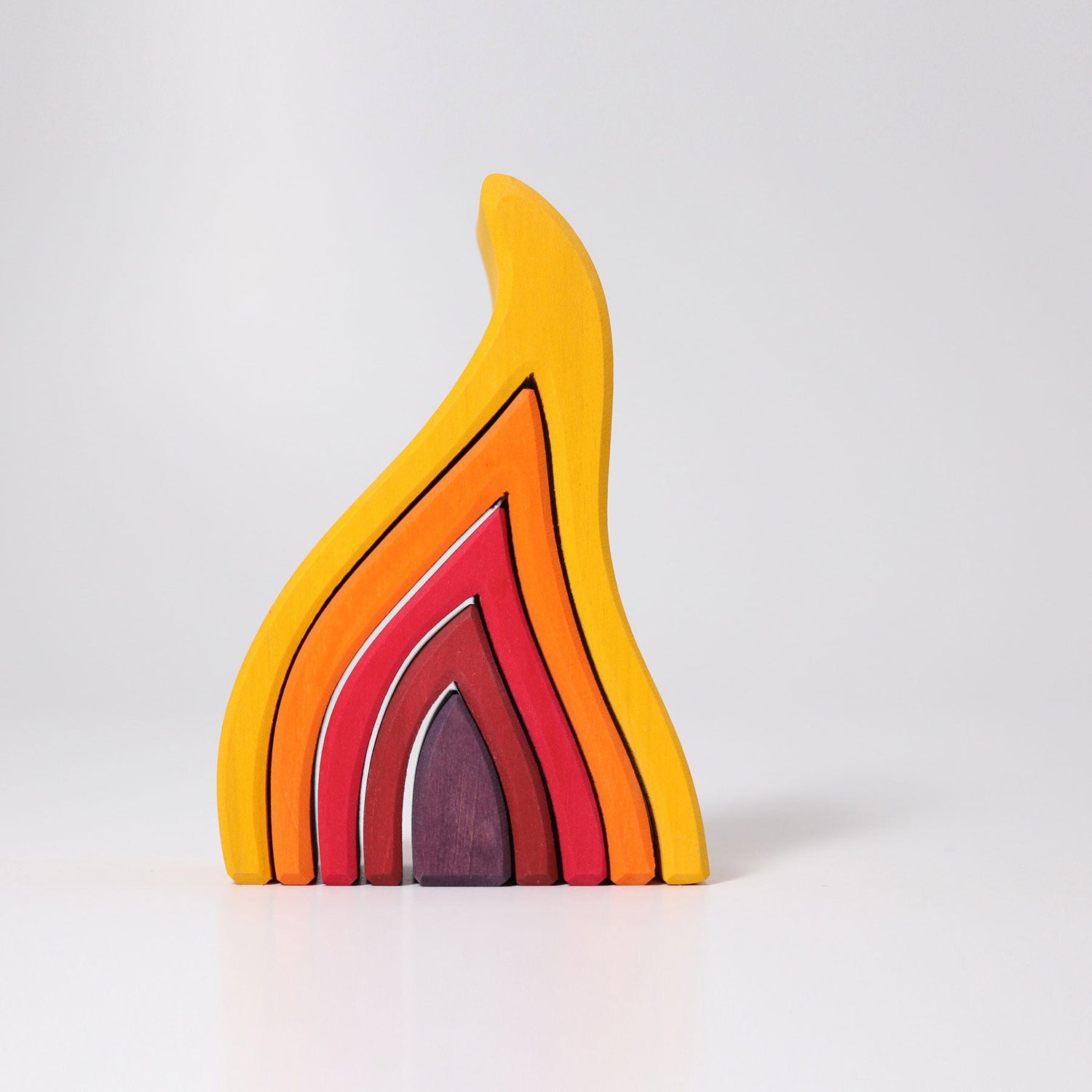 GRIMM'S | STACKING FIRE - LARGE by GRIMM'S WOODEN TOYS - The Playful Collective