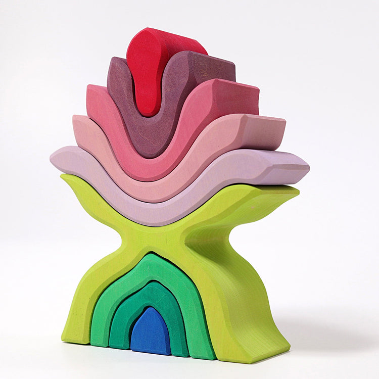 GRIMM'S | STACKING FLOWER by GRIMM'S WOODEN TOYS - The Playful Collective