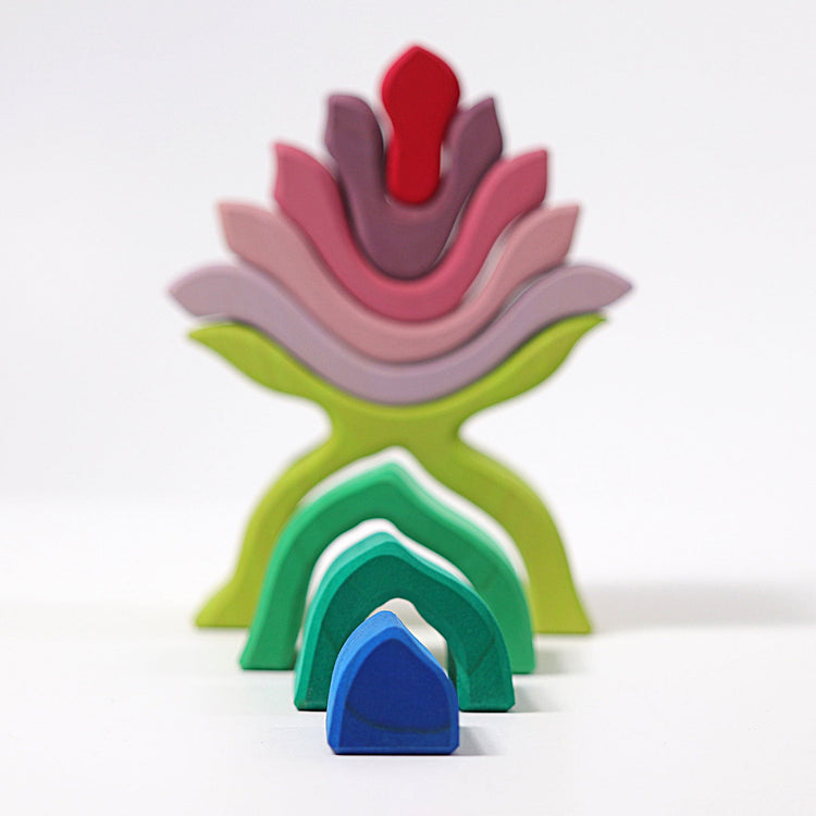 GRIMM'S | STACKING FLOWER by GRIMM'S WOODEN TOYS - The Playful Collective