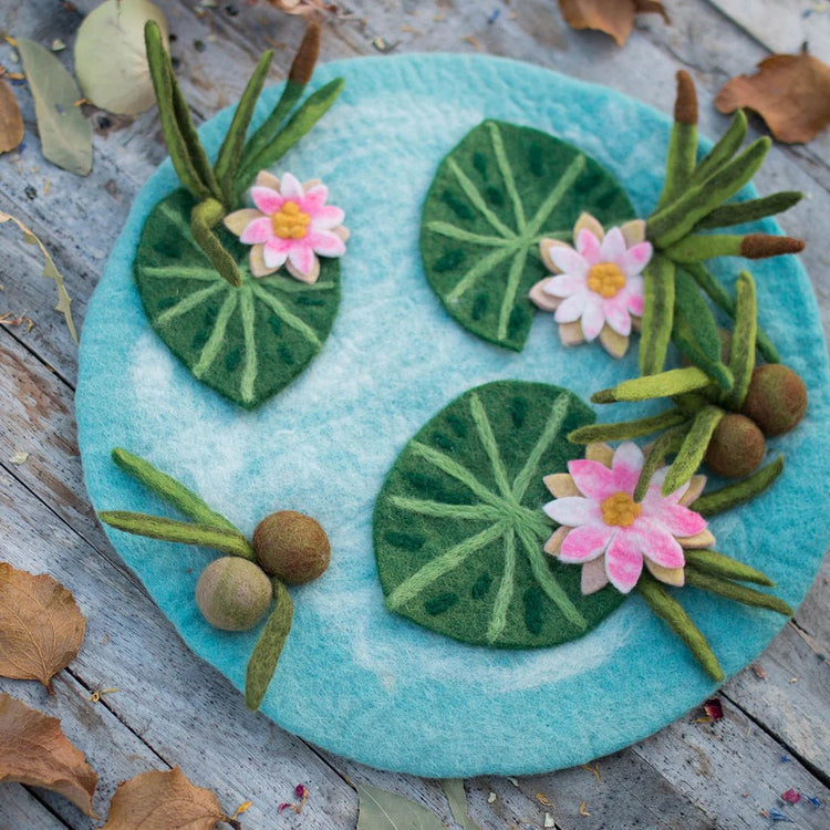 GUS + MABEL | LILY PAD POND FELT HABITAT *PRE-ORDER* by GUS + MABEL - The Playful Collective