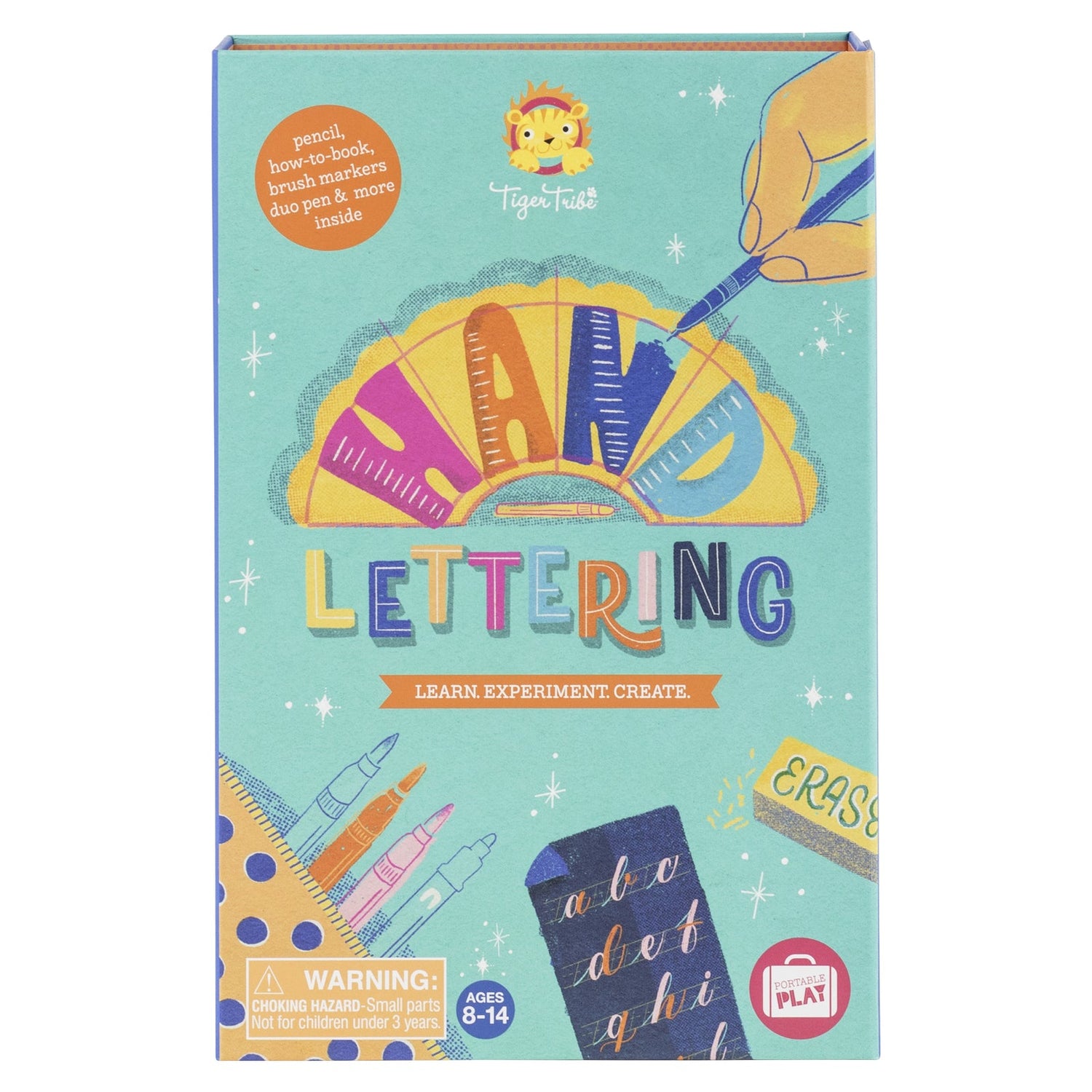 HAND LETTERING - LEARN. EXPERIMENT. CREATE. by TIGER TRIBE - The Playful Collective