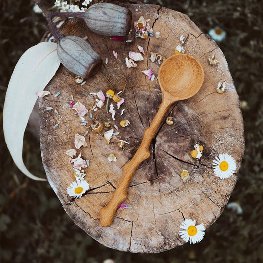 HANDCRAFTED BRANCH SPOON by WILD MOUNTAIN CHILD - The Playful Collective