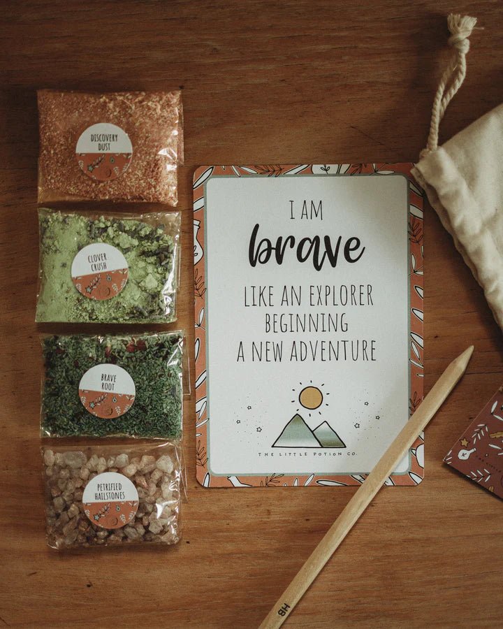 HEART OF AN ADVENTURER - BRAVE POTION POUCH by THE LITTLE POTION CO. - The Playful Collective