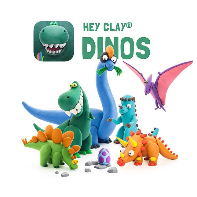 HEY CLAY | DINOS SET (LARGE) by HEY CLAY - The Playful Collective