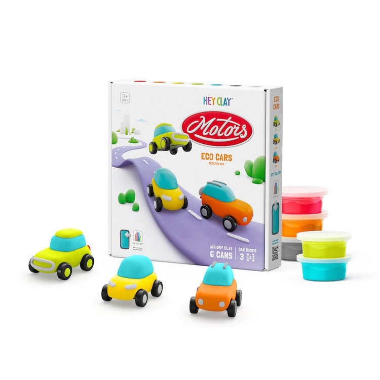 HEY CLAY | ECO CARS SET by HEY CLAY - The Playful Collective