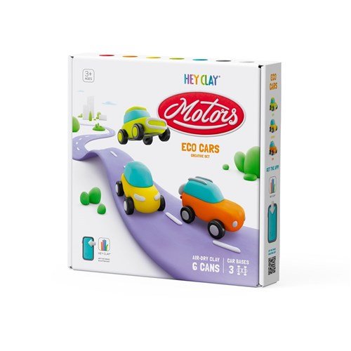 HEY CLAY | ECO CARS SET by HEY CLAY - The Playful Collective