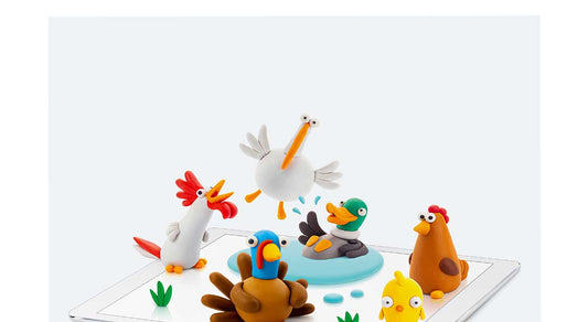 HEY CLAY | FARM BIRDS SET (LARGE) by HEY CLAY - The Playful Collective