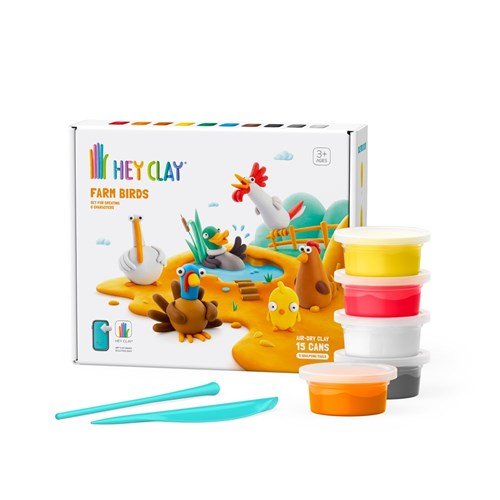 HEY CLAY | FARM BIRDS SET (LARGE) by HEY CLAY - The Playful Collective