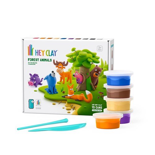 HEY CLAY | FOREST ANIMALS SET (LARGE) by HEY CLAY - The Playful Collective