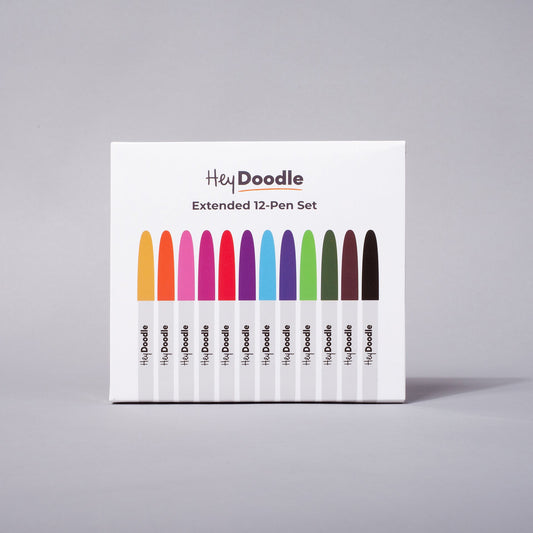 HEY DOODLE STANDARD 12 PEN SET by HEYDOODLE - The Playful Collective