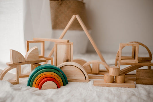 HOLLOW BLOCKS - 40 PCS by QTOYS - The Playful Collective