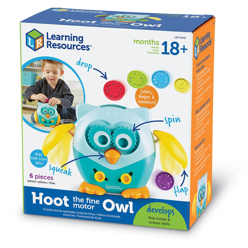 HOOT THE FINE MOTOR OWL by LEARNING RESOURCES - The Playful Collective